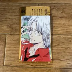 獄寺隼人　自撮り風トレーディングカード　家庭教師ヒットマンREBORN！ 天野明展 家庭教師ヒットマンREBORN 自撮り風カード 獄寺隼人