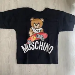 MOSCHINO 黒 テディベア Tシャツ