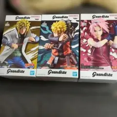 Grandista ナルト サクラ ミナト フィギュアセット