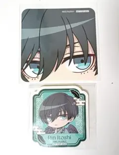 ブルーロック　天狗茶亭　コースター　ステッカー糸師凛