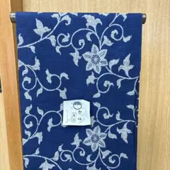 竺仙　浴衣　綿紬　クローバー　美品　竺仙半幅帯セット 竺仙 浴衣 綿紬 クローバー 美品 竺仙半幅帯セット - メルカリ