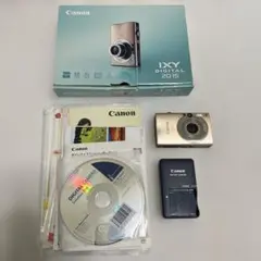 ほぼ新品 Canon IXY DIGITAL 20 IS シルバー 初期不良保証 - メルカリ