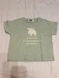 moz モズ 半袖Tシャツ ライトグリーン 95cmのサムネイル