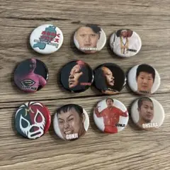 みちのくプロレス　缶バッジ