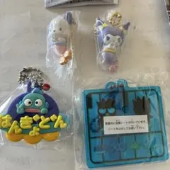 サンリオ　ガチャガチャ　クロミ　ポチャッコ　ハンギョドン ばつ丸