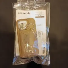ensemble iPhone 14 Pro ケース ベージュ