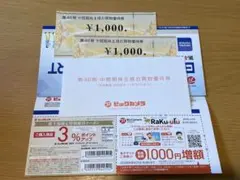 ビックカメラ 株主優待券 ¥1,000 2枚