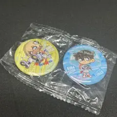 名探偵コナン くら寿司 びっくらポン 缶バッジ 2個セット