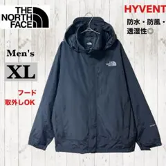 THE NORTH FACE マウンテンパーカー XL HYVENT ブラック