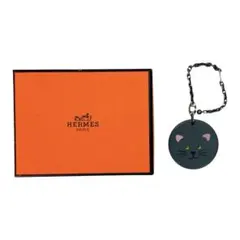 HERMES エルメス キャットチャーム ねこ 猫 バッグチャーム