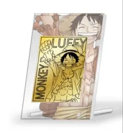 ワンピース　ONEPIECE 麦わらストア　限定　プレミアムメタルプレート