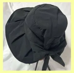 【新品】遮光UVカット 帽子 レディースハット レディース 日焼け防止 ブラック