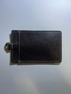 ダークブラウン レザー カードケース