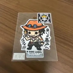 ワンピースステッカーB-SIDE LABEL エース