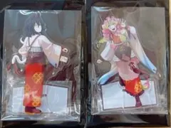 鬼滅の刃　干支　午年　アクリルスタンド　伊黒小芭内　甘露寺蜜璃