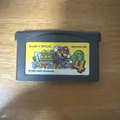 動作未確認　スーパーマリオアドバンス4 GBA ソフト