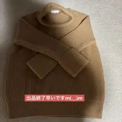 終了！￼ユナイテッドアローズで購入！新品未使用￼ユナイテッドアローズニット￼