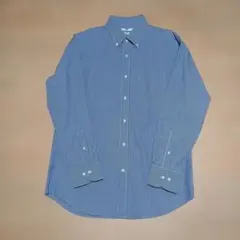 UNIQLO ストライプ柄 長袖シャツ XL SLIM FIT
