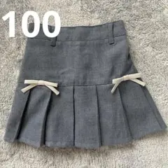 リボン付きプリーツスカートのサムネイル