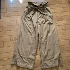 NICOLE CLUBワイドパンツ Mサイズ 綿100% 美品