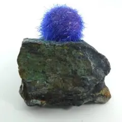 蒼の花畑〜 ドッキング 鉱物標本 アズライト 原石 鉱物 標本