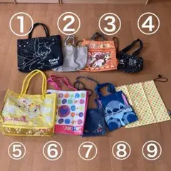 キャラクター バッグ かばん プールバッグ トート レッスンバッグ まとめ売り