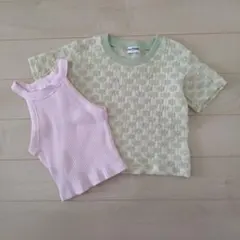 バースデイZARAキッズタンクとTシャツまとめ売り110