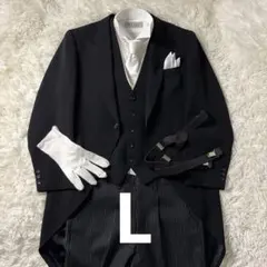 美品豪華8点セット✨ B5 結婚式 父親 モーニングスーツ 燕尾 校長
