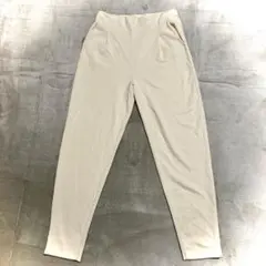 【ロペピクニック】カジュアルパンツ 38 オフホワイト　ウエスト一部ゴム★