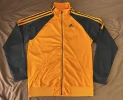 adidas トラックジャケット・パンツ上下セット オレンジ×ブラックのサムネイル