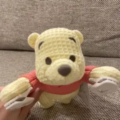 【新品・未使用・タグ付き】ディズニーくまのプーさん クリップ　キーホルダー付き