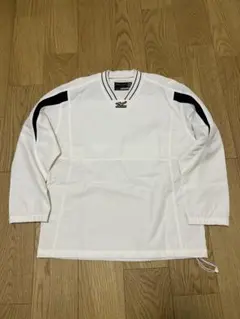 ミズノプロ　長袖 Vネックジャケット Lサイズ ホワイト