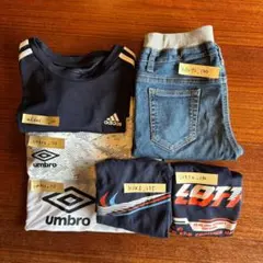 【男の子/130】 夏服 6点 adidas NIKE umbroなど