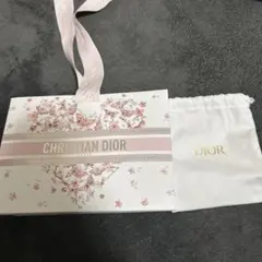 ディオール DIOR ショップ袋 ギフトバッグ 桜 さくら 蝶 2026年 最新