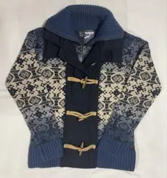 【美品】Desigual（デシグアル）ダッフルニットアウター