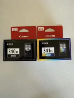 Canon PIXUS 340XL ブラック & 341XL カラー - メルカリ