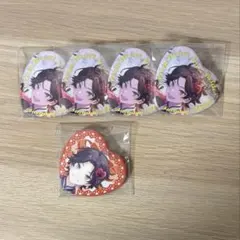 June Brideランダムハート型缶バッジ Aグループ 三枝明那