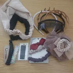ヘアアクセサリーまとめ売り