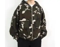 新品★WHO'S WHO gallery ジップフードジャケット　olive