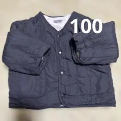 キルティングノーカラージャケット