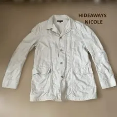 HIDEAWAYS NICOLE ジャケット ホワイト サイズ50のサムネイル