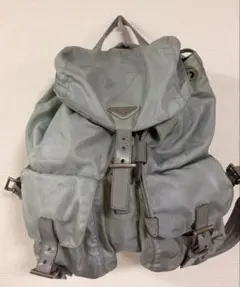 プラダ　ライトブルー　PRADA RB-NYLON バックパック　リュックのサムネイル