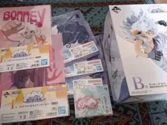 ワンピース一番くじ　B賞 モンキー・D・ルフィ ギア5 　下位賞6点