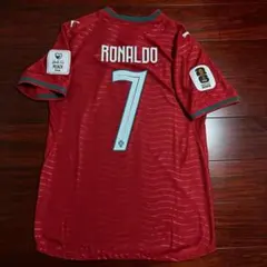 2026W杯 ポルトガル代表 C.ロナウド7番 アウェイ Mサイズ試着のみ未