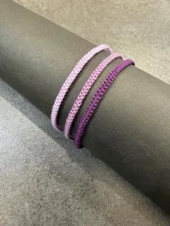 ミサンガ　ブレスレット　アンクレット　3本セット