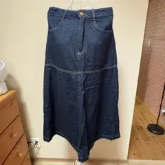 デニム ロングスカート