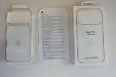 iphone 17 Pro 純正クリアケース