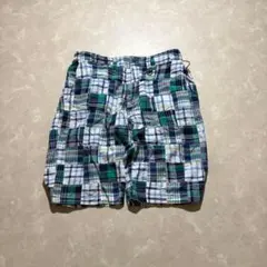 archive Columbia checked wide shorts y2kのサムネイル