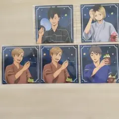 ハイキュー　稲荷崎　音駒　夏祭りミニカード 5枚セット　匿名配送