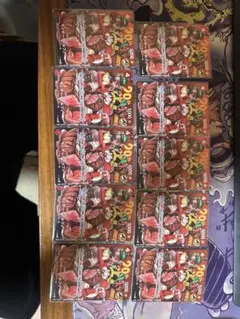 モンキーDルフィ P-159 10枚セット 週刊少年ジャンプ29周年 肉ルフィ